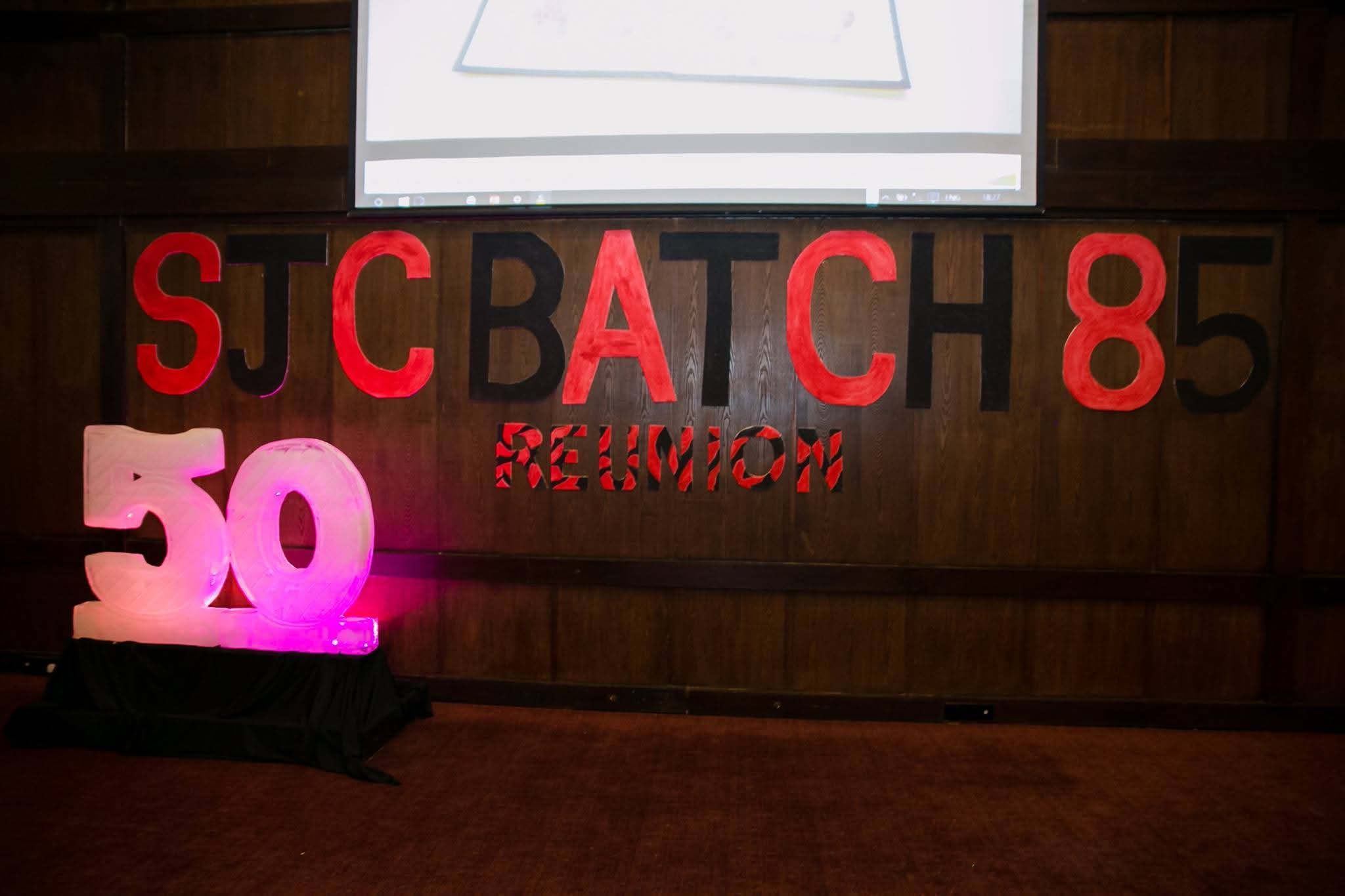 SJC Batch 85 Reunion Décor