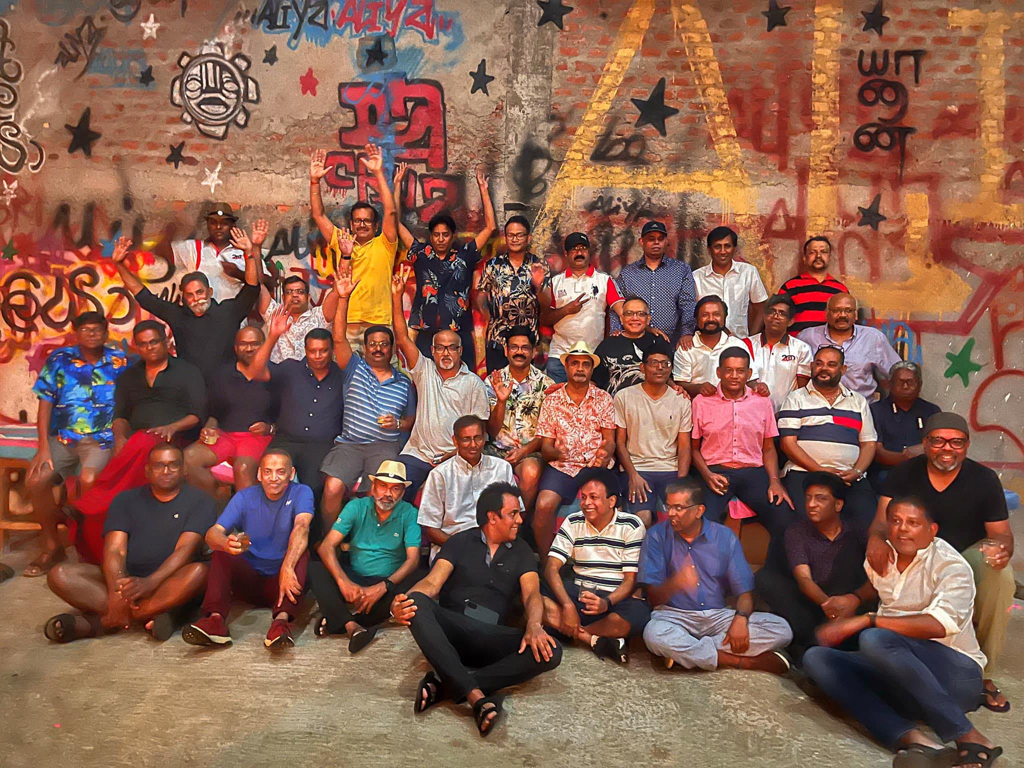 Friends group photo
