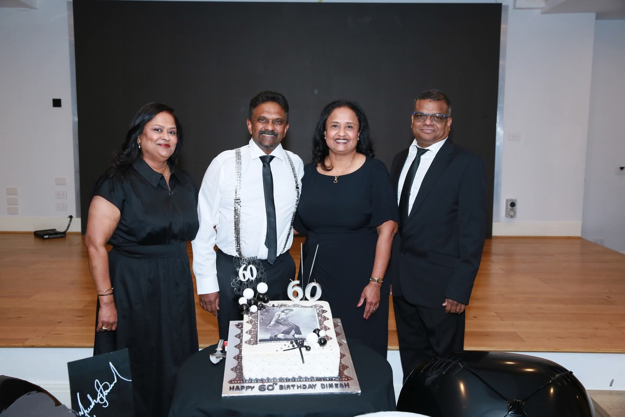 Friends and Birthday Cake