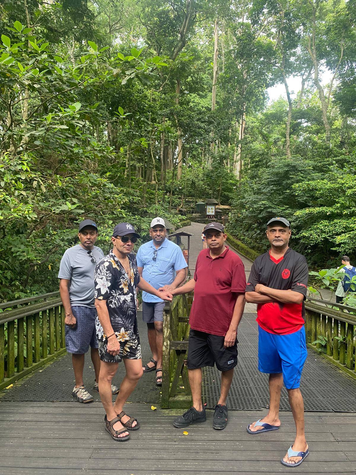 Travel, friendship, and shared memories in Bali, Indonesia.