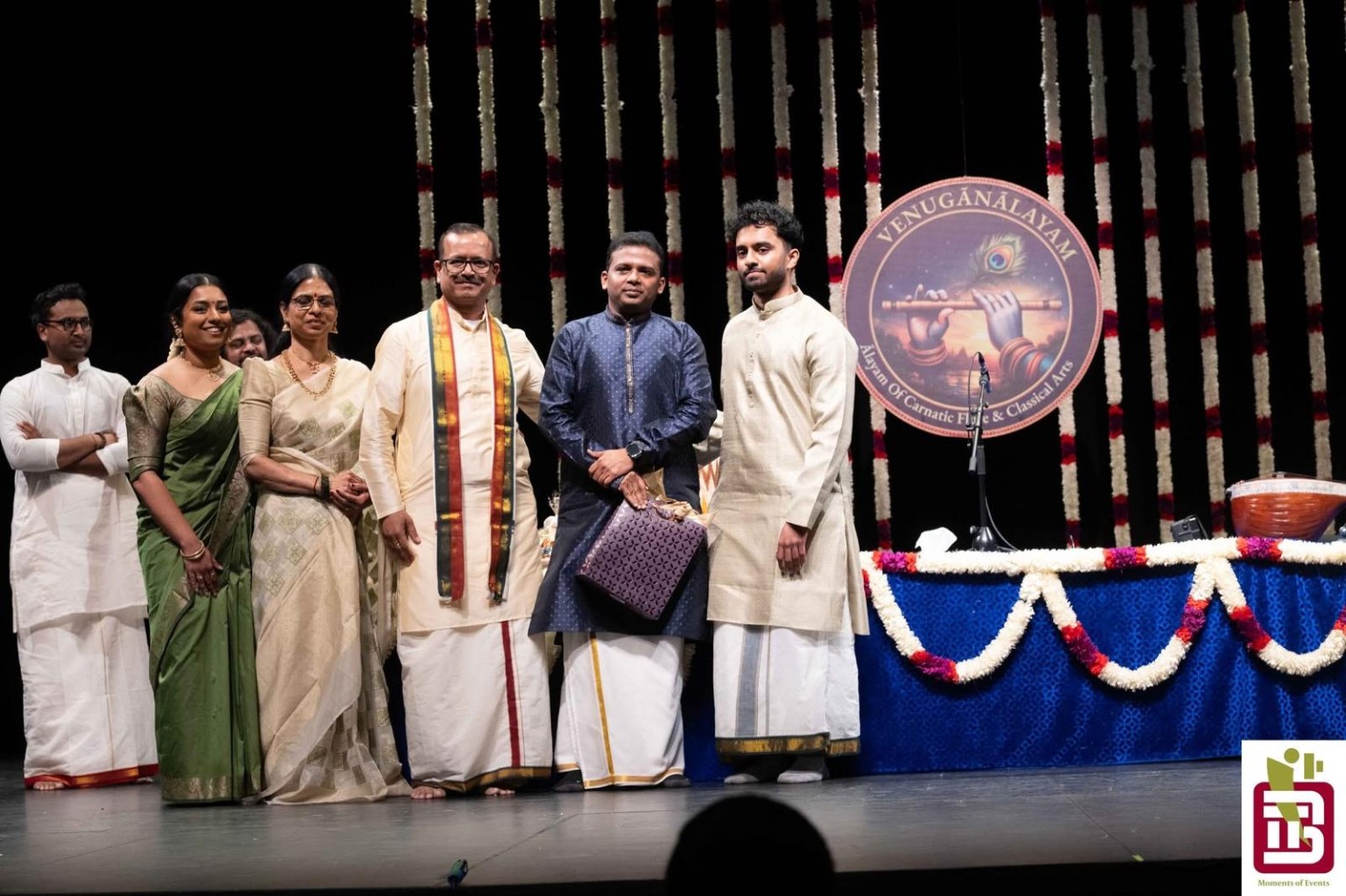 Flute Arangetram group stage moment