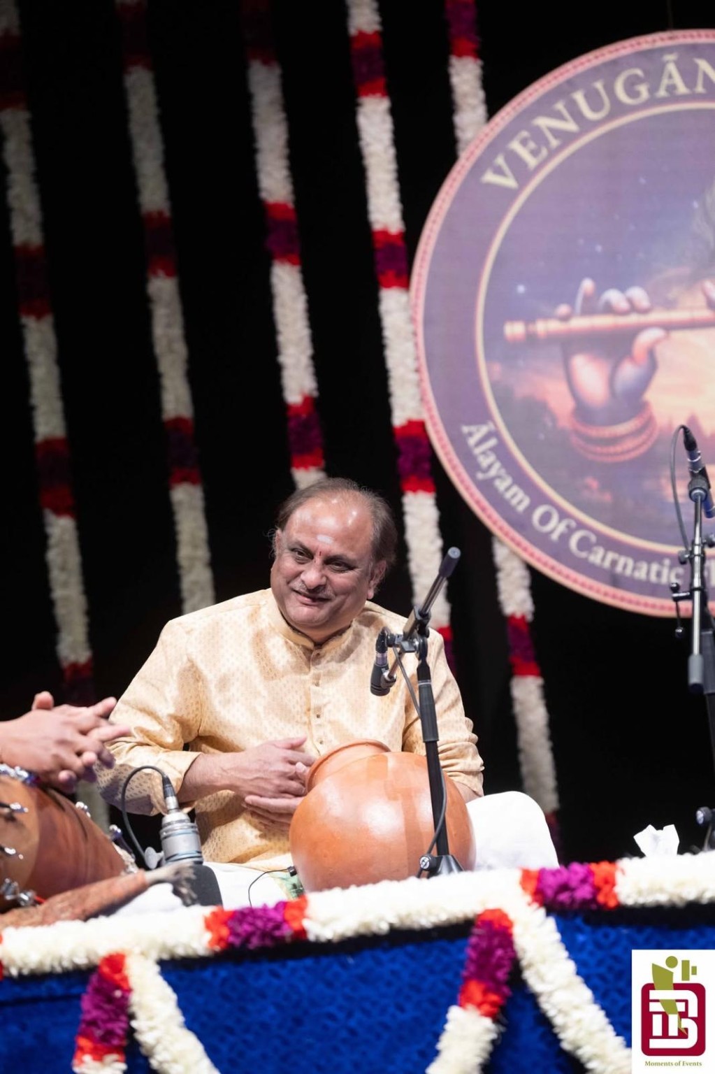 Mridangam artist