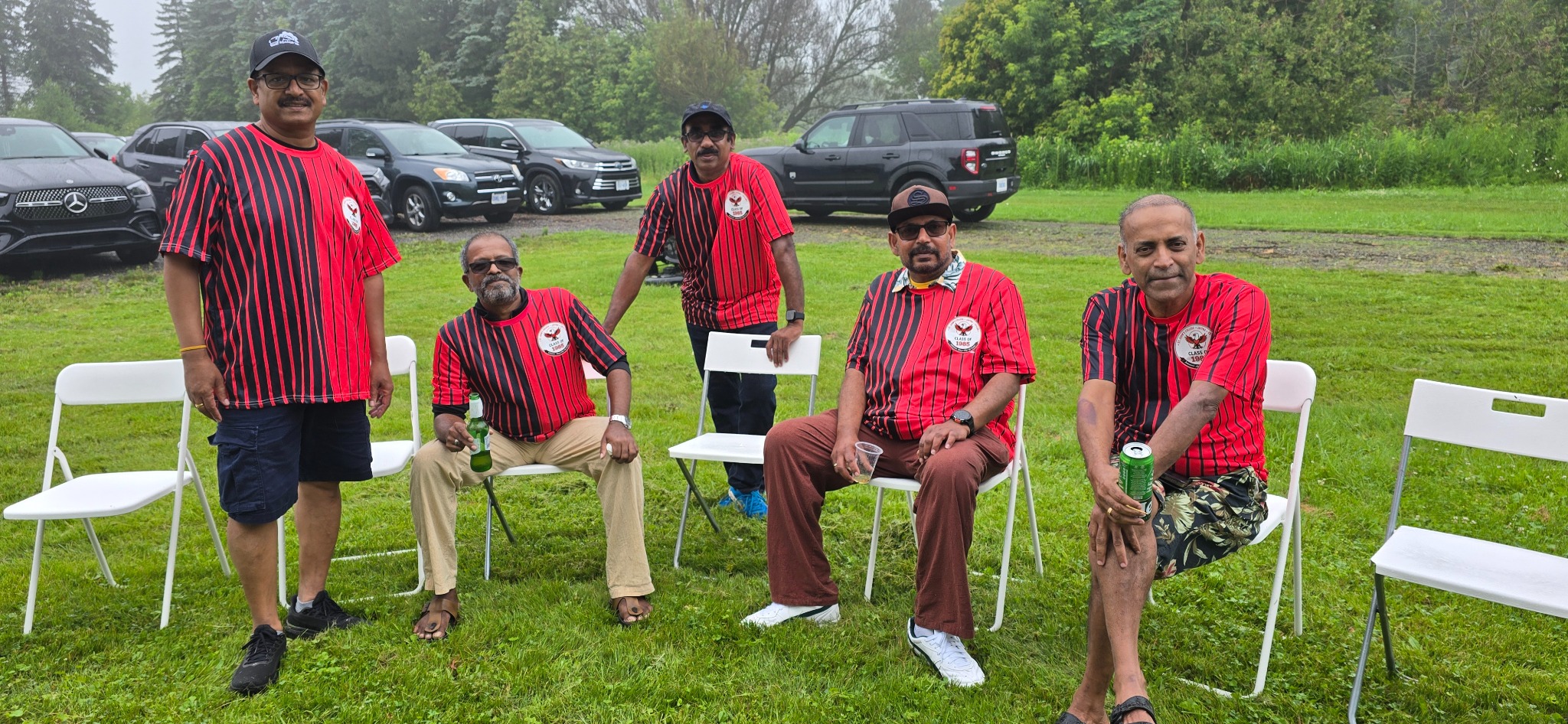 Seated Friends Memory