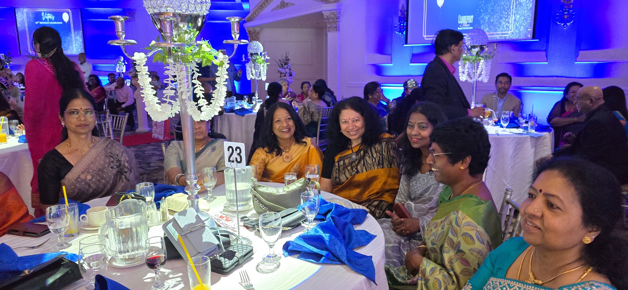 Dinner Fellowship at SJC85 Table