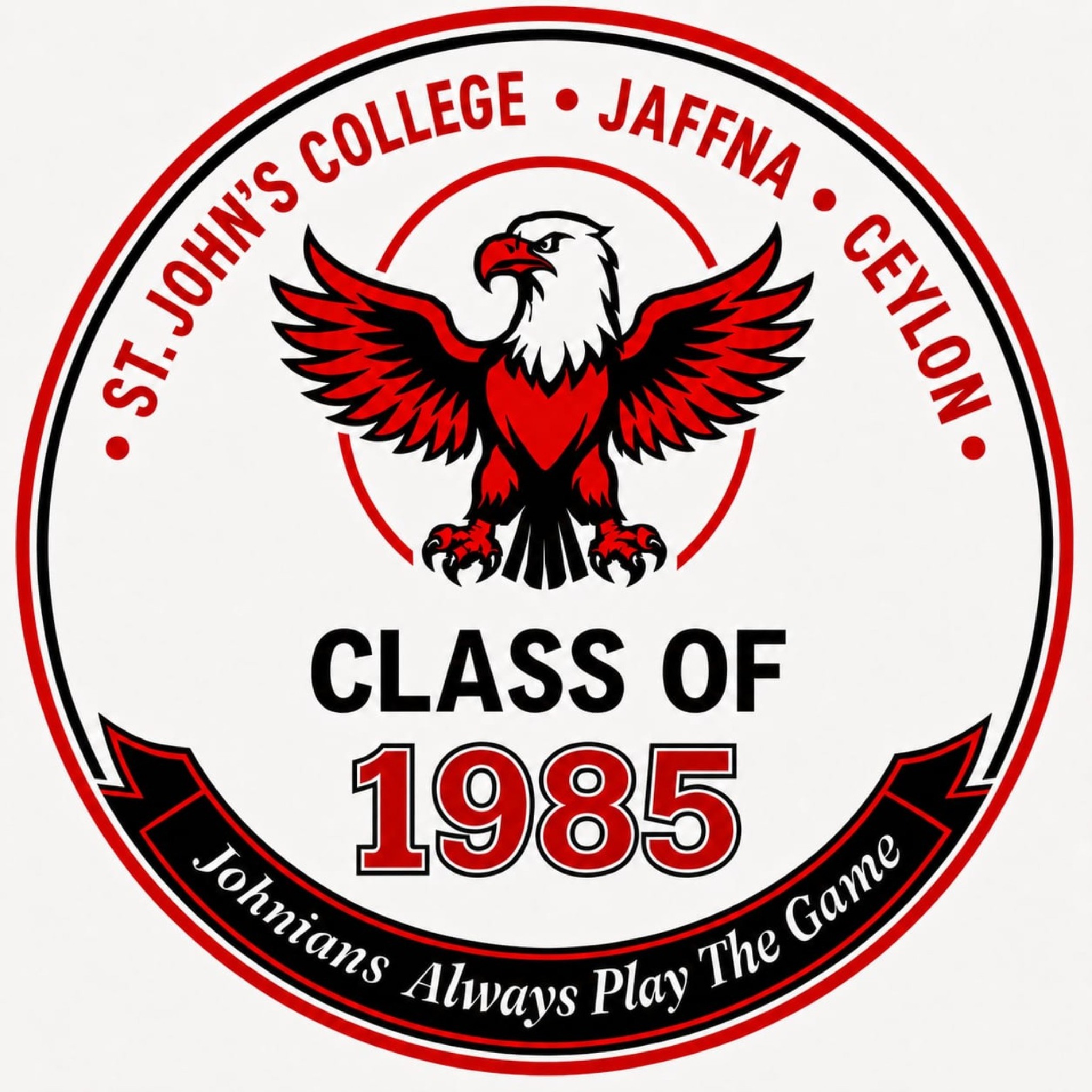 St. John’s College Jaffna Class of 1985 logo