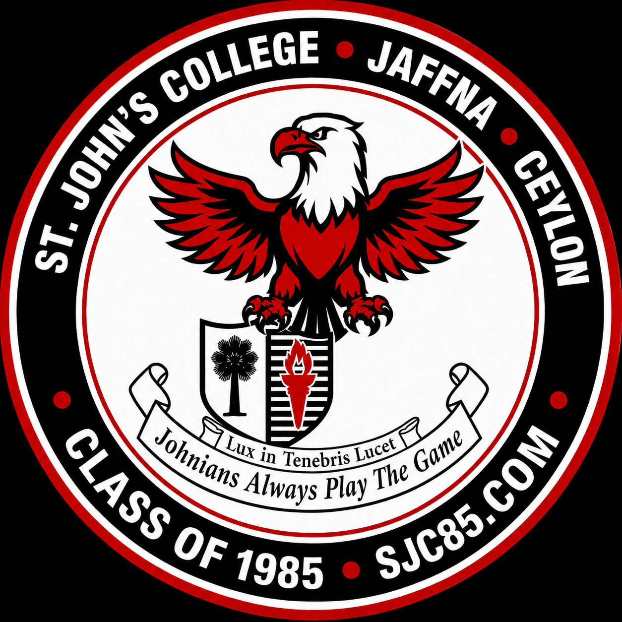 SJC85 birthday badge